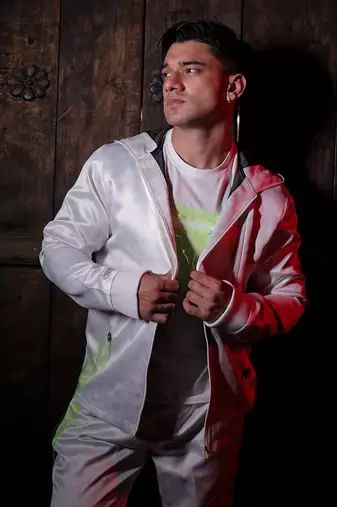 White Leopard Jacket