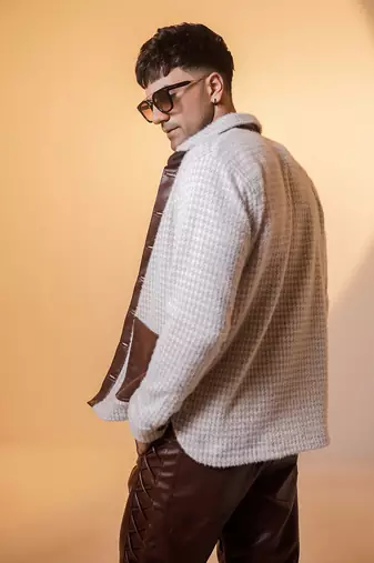 White Peter Pan Jacket