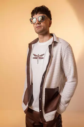 White Peter Pan Jacket