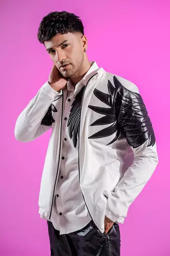 White Rise Up Jacket