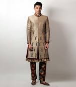 Gold Kian Sherwani