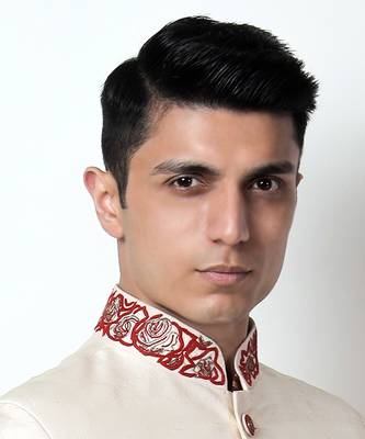 White Keyur Sherwani 3