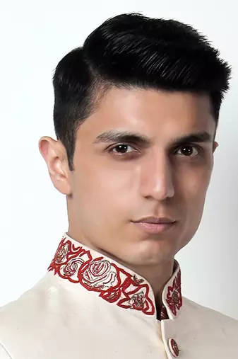 White Keyur Sherwani