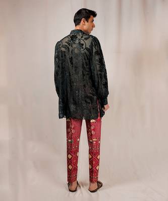 Red Raas Mandal Pants 2