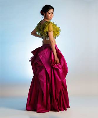 Pink Ahilya Skirt 2