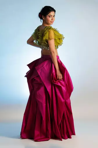 Pink Ahilya Skirt