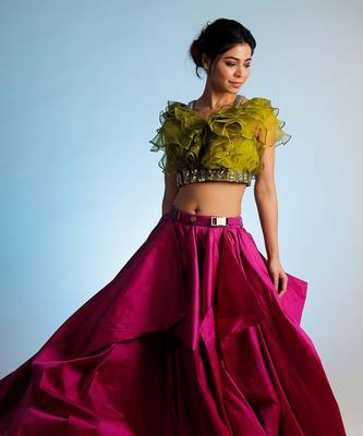 Pink Ahilya Skirt 3