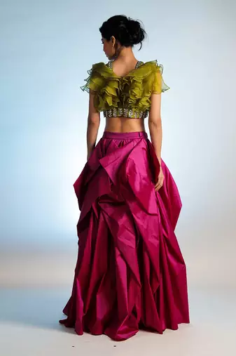 Pink Ahilya Skirt