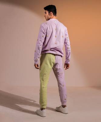 Purple Daisies Joggers 2