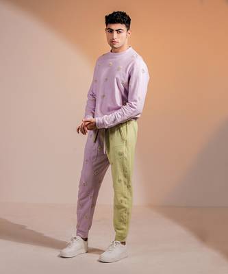 Purple Daisies Joggers 3