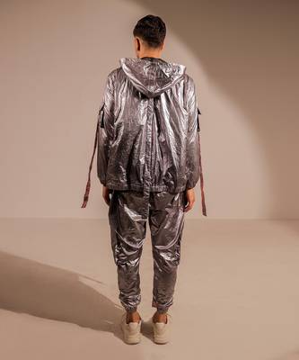Silver Starships Joggers 2