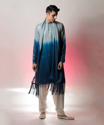 Shyam Blue Kurta Set 1