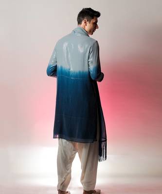 Shyam Blue Kurta Set 2