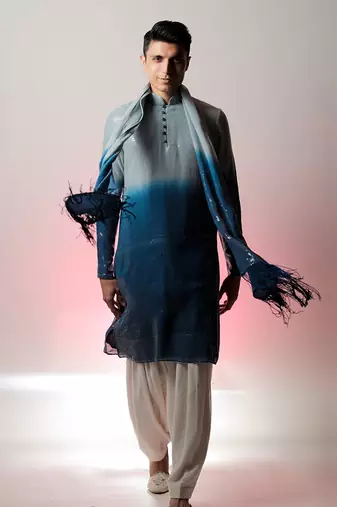 Shyam Blue Kurta Set