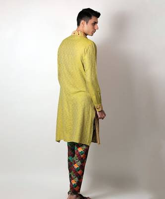 Natkhat Beige Kurta 2