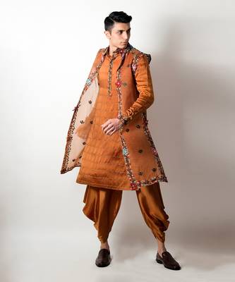 Phalgun Multicolor Nehru Set 1