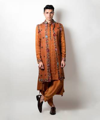 Phalgun Multicolor Nehru Set 5