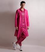 Nihaar Pink Kurta Set
