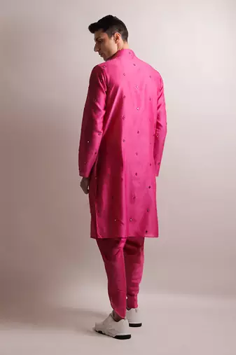 Nihaar Pink Kurta Set