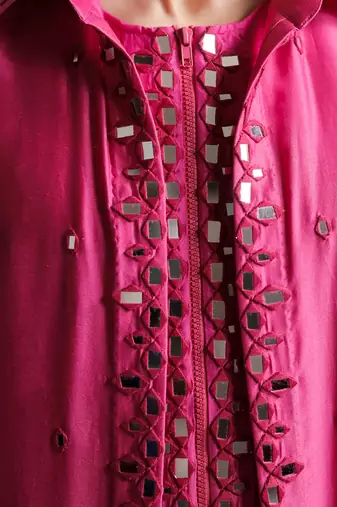 Nihaar Pink Kurta Set