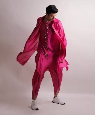 Nihaar Pink Kurta Set 4