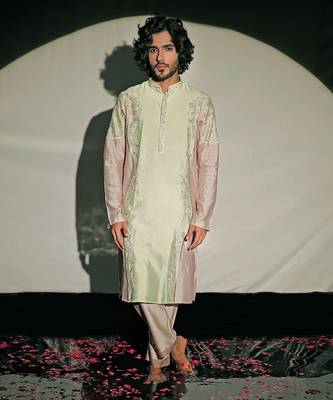 Green Kurta Set 1