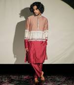 Signature Red Kurta Set