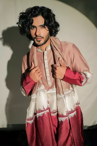 Signature Red Kurta Set