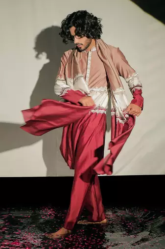 Signature Red Kurta Set