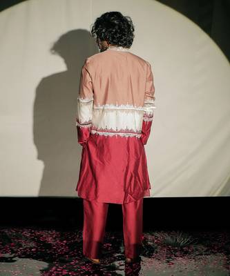 Signature Red Kurta Set 5
