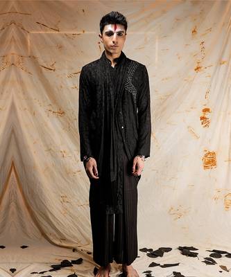 Jogi Black Kurta 1
