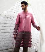 Crafted Pink Kurta