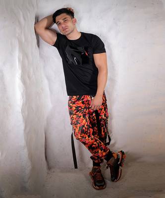 Untamed Black T-Shirt 1