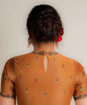 Mustard Prakriti Blouse 3