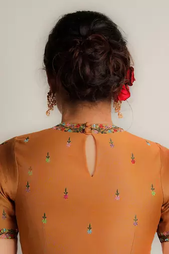 Mustard Prakriti Blouse