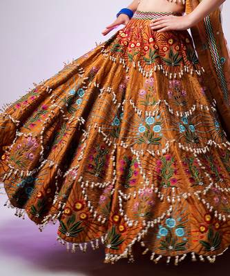 Mustard Hrdya Lehenga Set 5