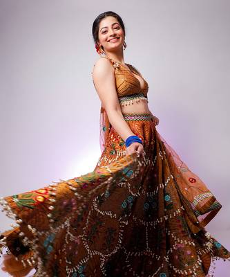 Mustard Hrdya Lehenga Set 6