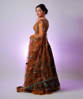 Mustard Hrdya Lehenga Set 7
