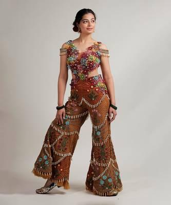 Mustard Phullakalika Jumpsuit 1