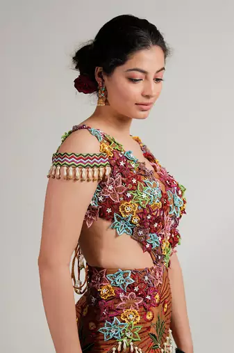 Mustard Phullakalika Jumpsuit