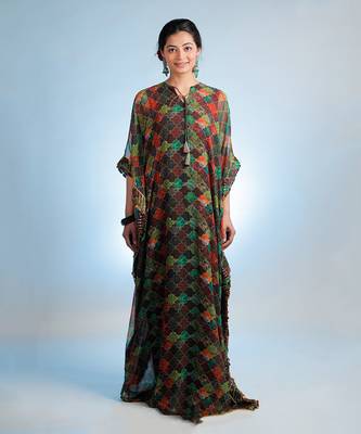 Multicolor Raasika Kaftan 1