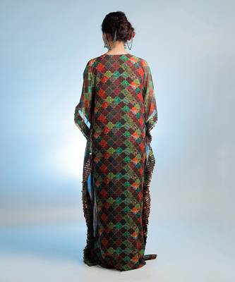 Multicolor Raasika Kaftan 2