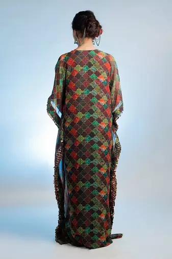 Multicolor Raasika Kaftan