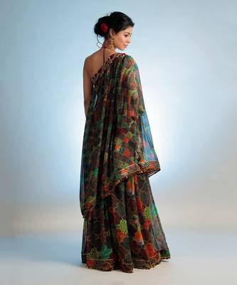 Multicolor Raasika One Shoulder Top 2