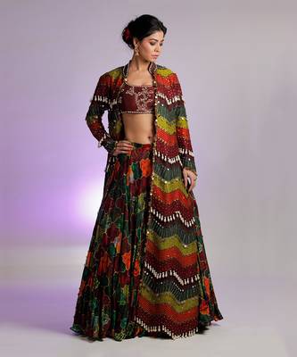 Multicolor Kastoori Jacket 1