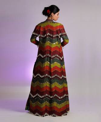 Multicolor Kastoori Jacket 4