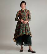 Multicolor Dhriti Kalidaar Kurti Set