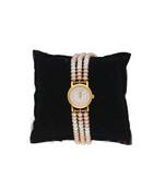 WAHEEDA 3 STRING COLOURFUL PEARL WATCH