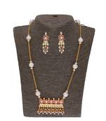 Raksha 1 Line Round Pearl Necklaces