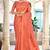 GAJRI Colour Soft Handloom Zari Weaving Silk Saree